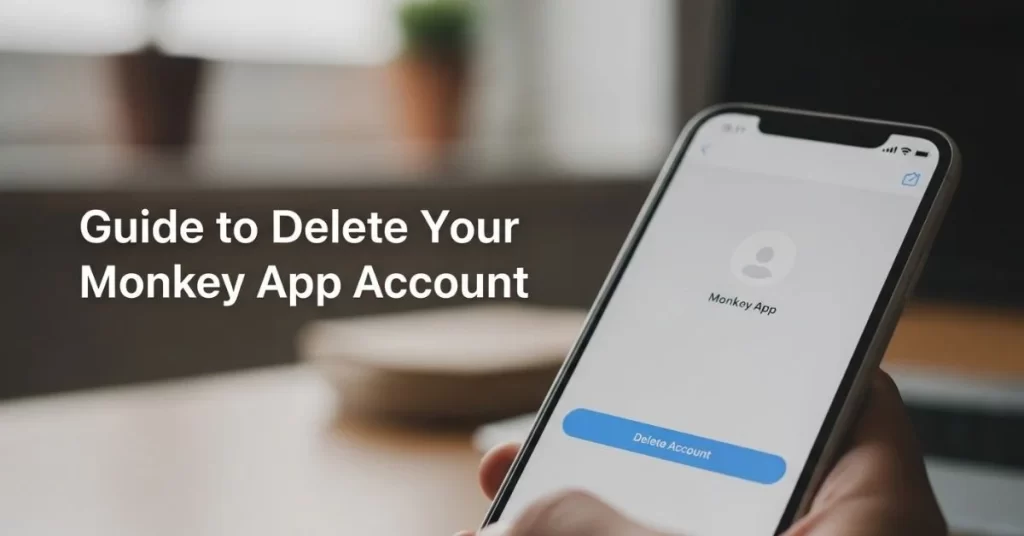 Guide to Delete Your Monkey App Account