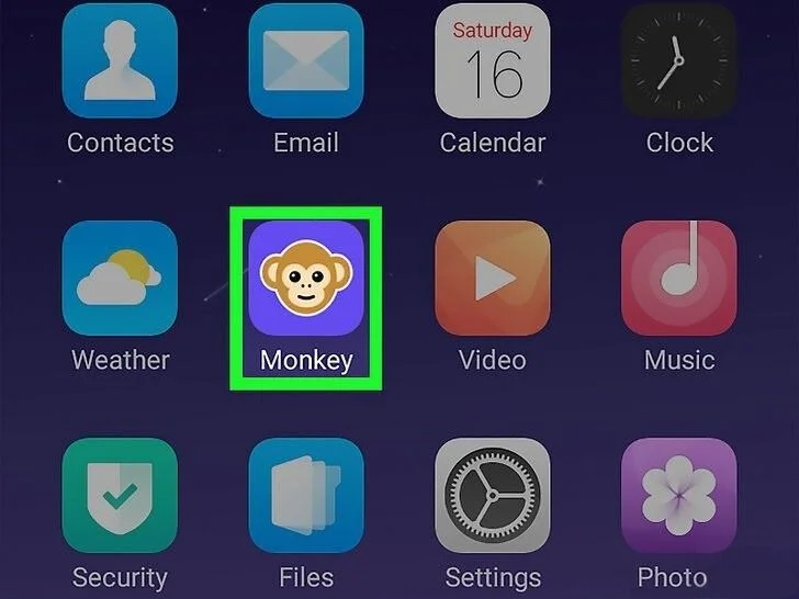 Open the Monkey App