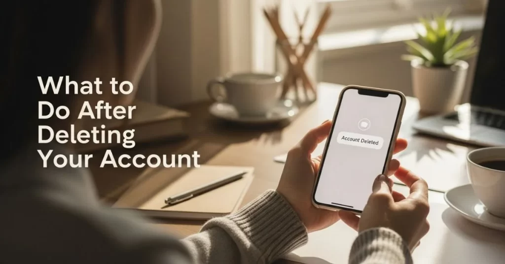 What to Do After Deleting Your Account