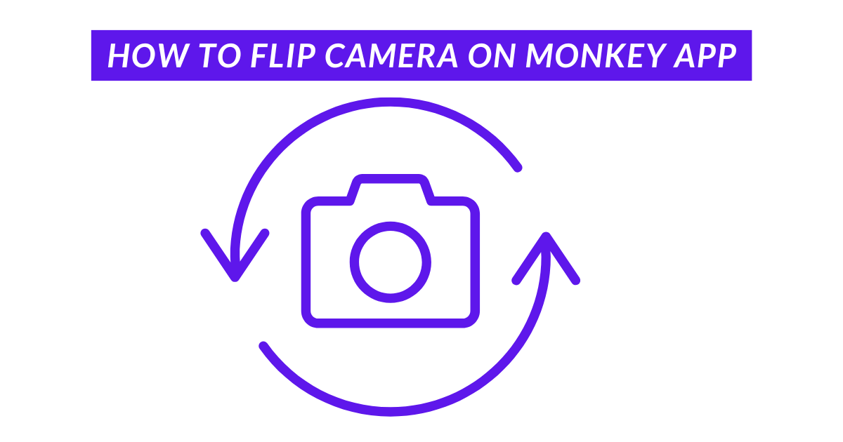 flip camera on monkey app