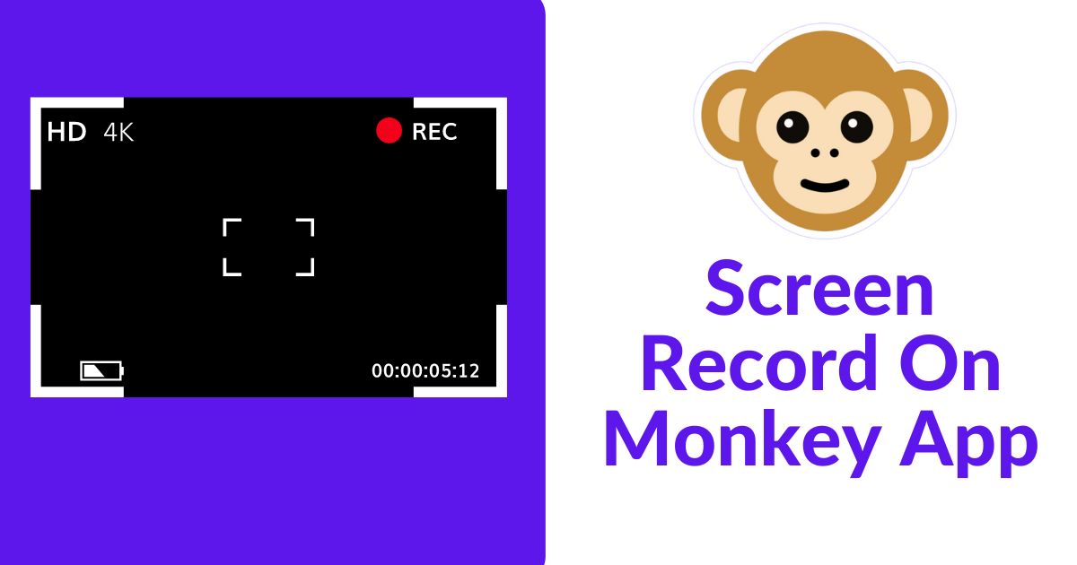 Screen Record On Monkey App