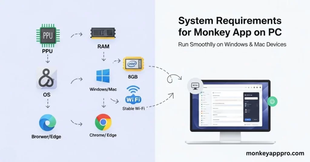 System Requirements for Monkey App on PC
