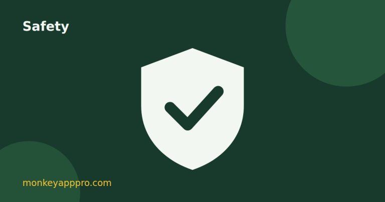 Monkey app safety guide illustration
